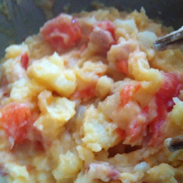 奶香培根土豆泥（无烤箱）