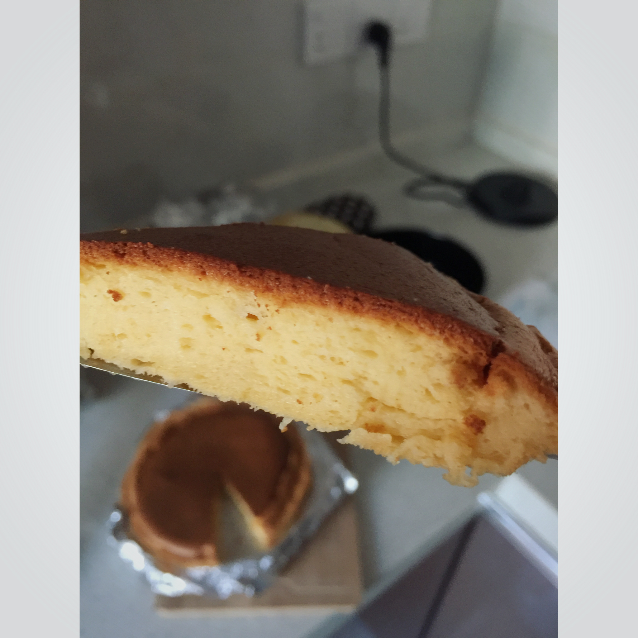 轻乳酪芝士蛋糕6寸#皮黑森林#