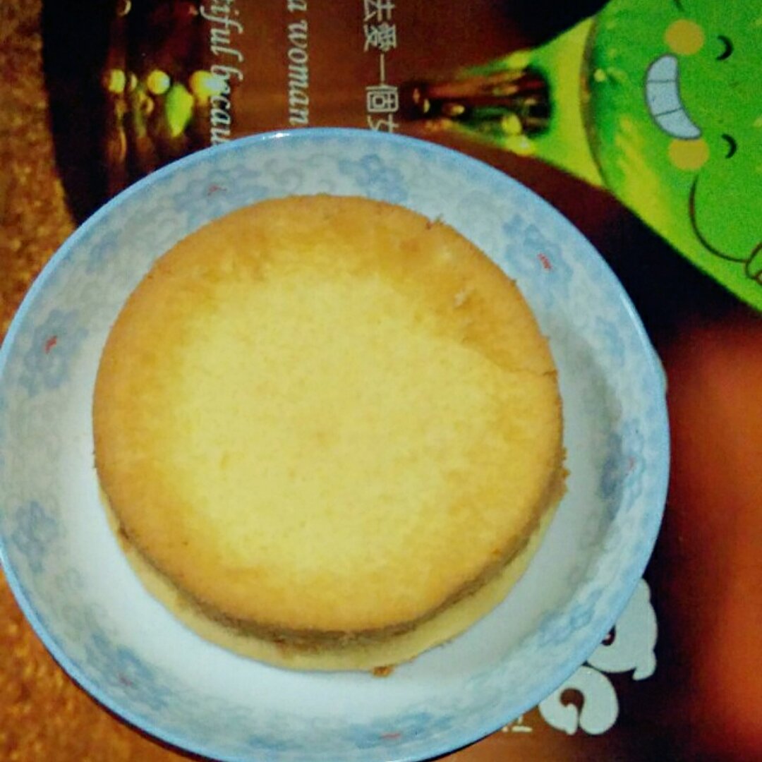 超好记八寸戚风蛋糕（后蛋法）