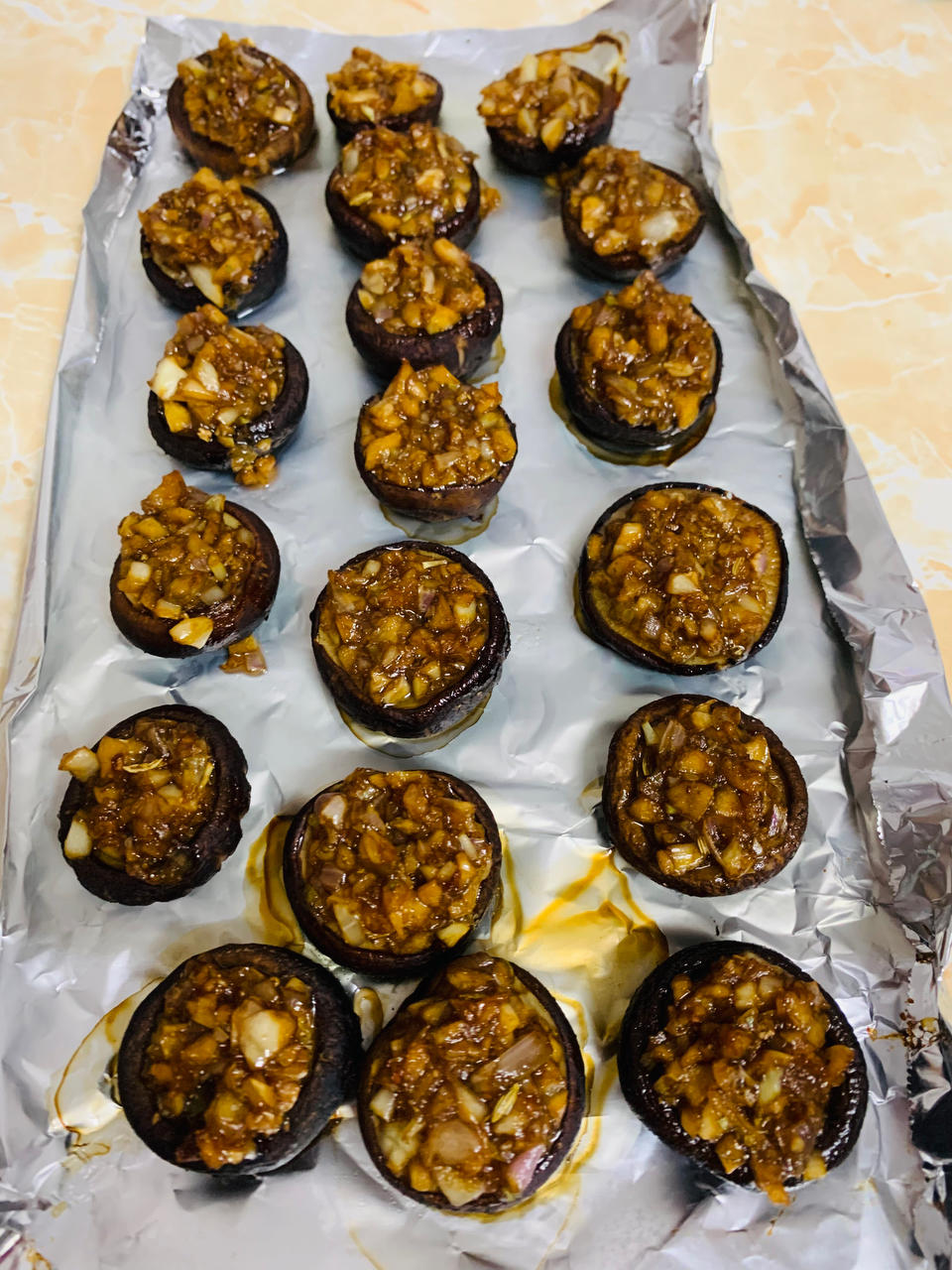 烤箱版蒜蓉香菇