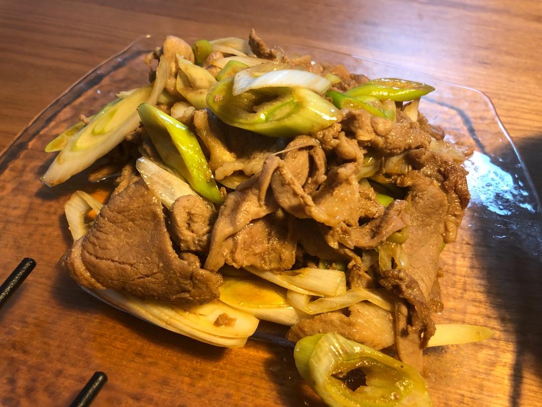 葱爆羊肉