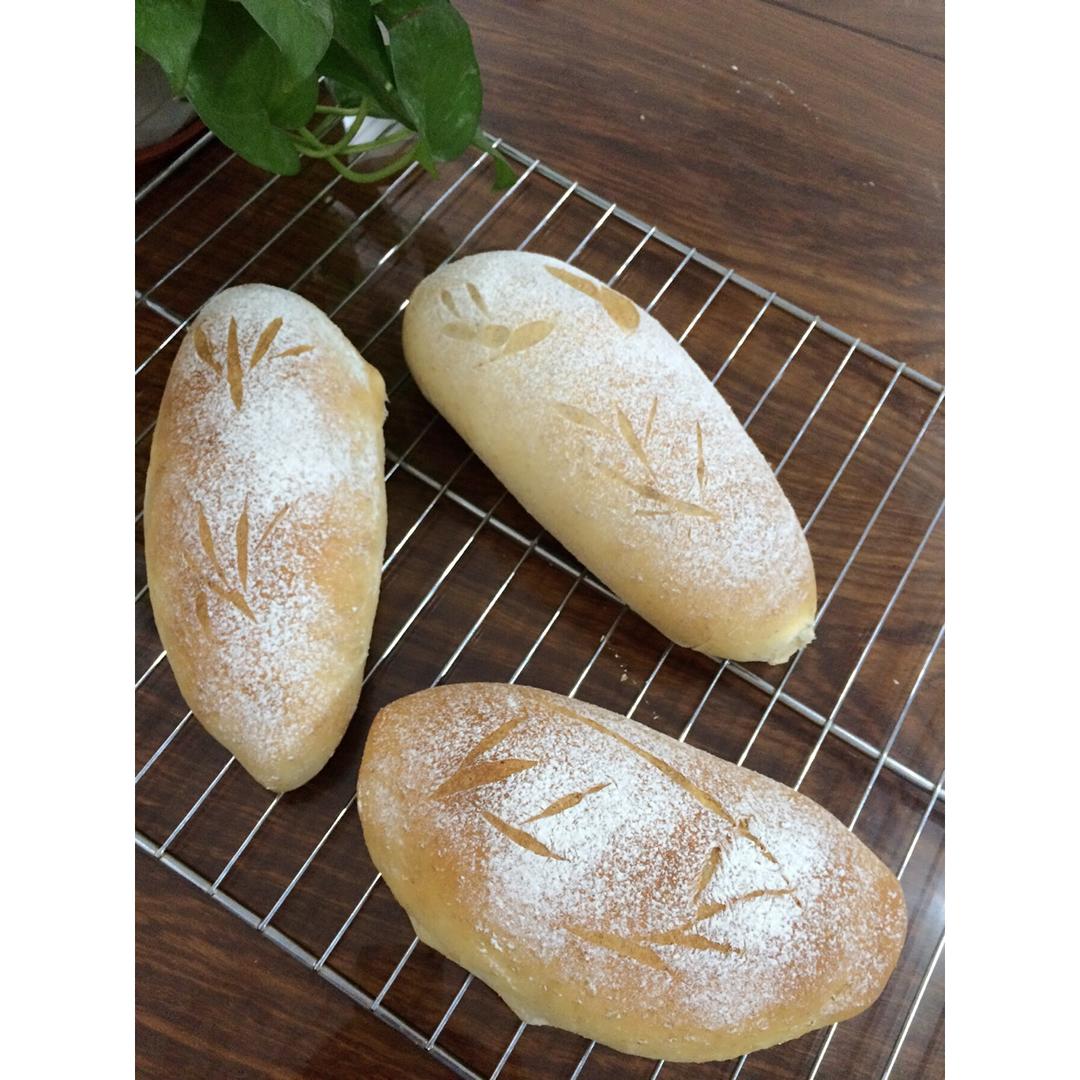 香喷喷的全麦培根面包
