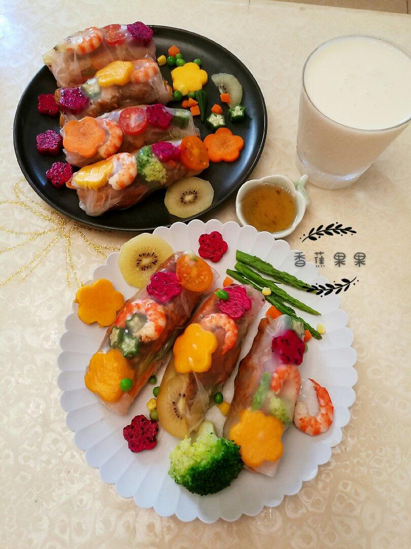 彩虹春卷丨健康·三餐