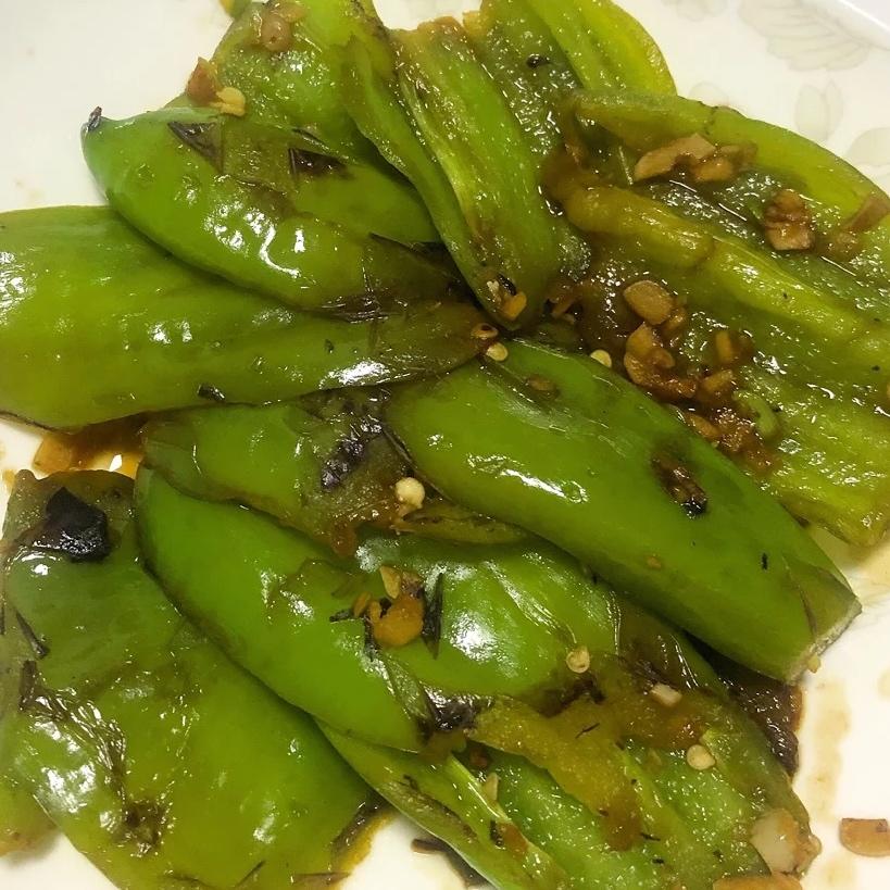 下饭菜虎皮尖椒（虎皮小技巧）