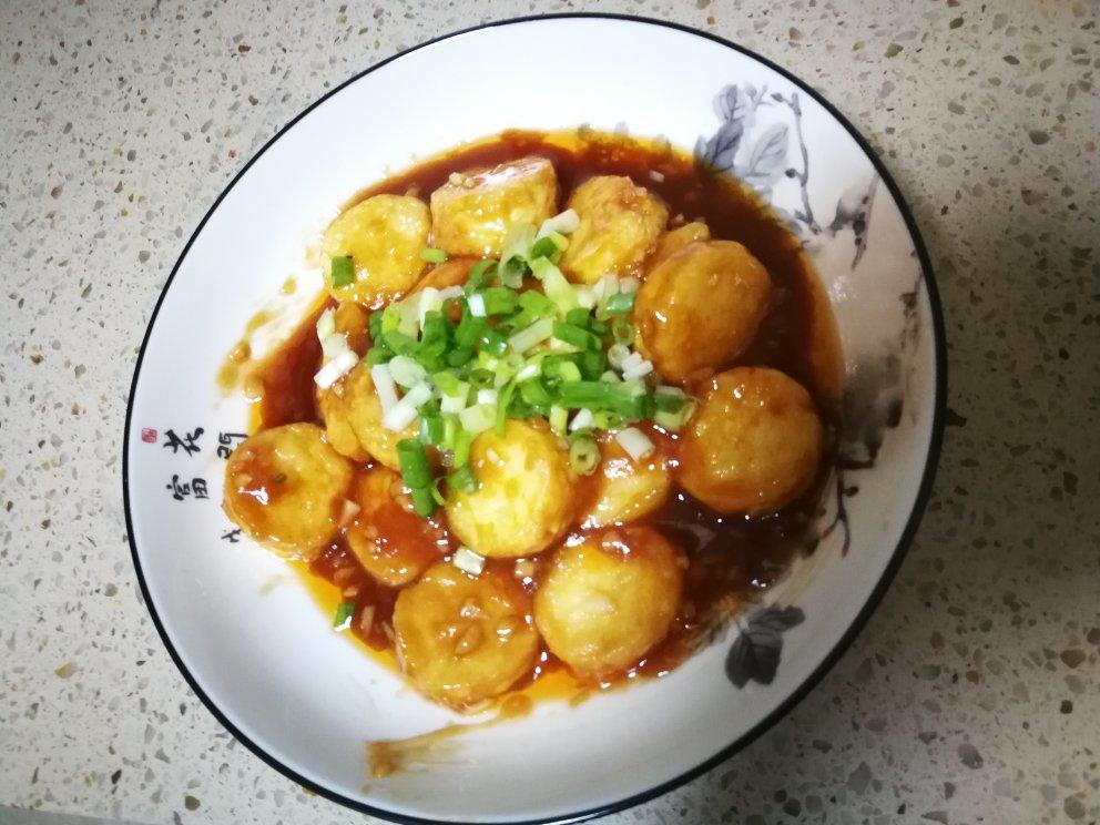 脆皮茄汁日本豆腐