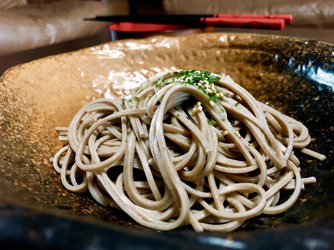 日式冷荞麦面🍜Cold Soba Noodles