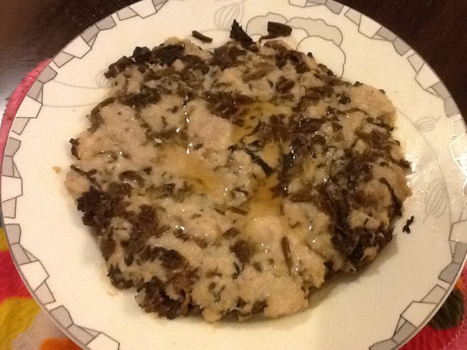 梅干菜蒸肉饼