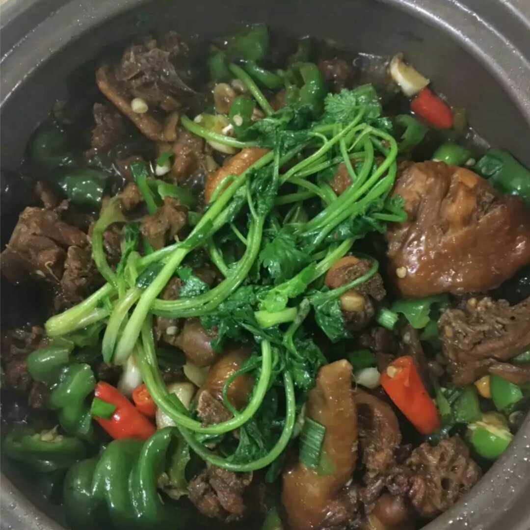 砂锅鸡煲