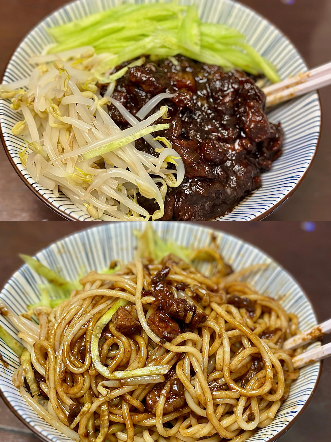 老北京炸酱面（家庭版制作🏡经典老味道🤓🤓）