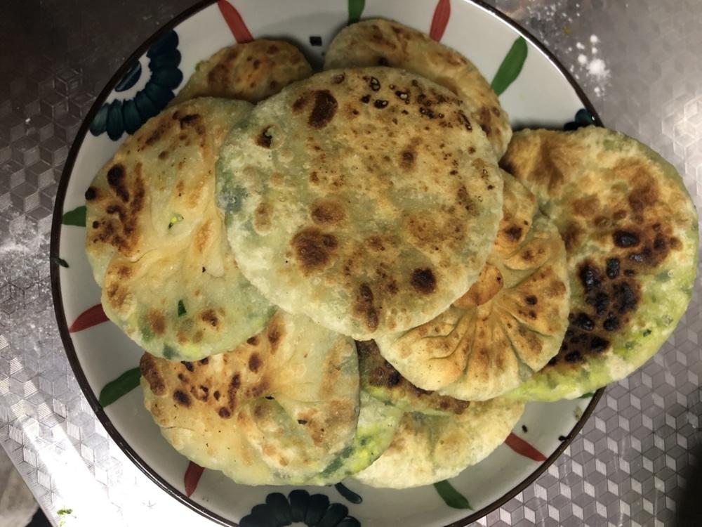 薄皮韭菜饼