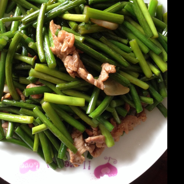蒜薹炒肉