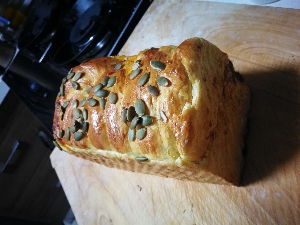 双倍美味南瓜吐司（双重南瓜，美味加倍）