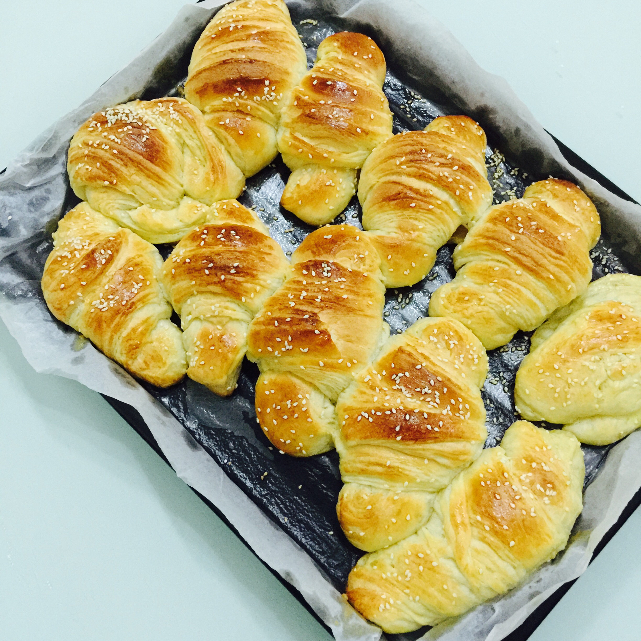 牛角包（可颂、羊角包、croissant）