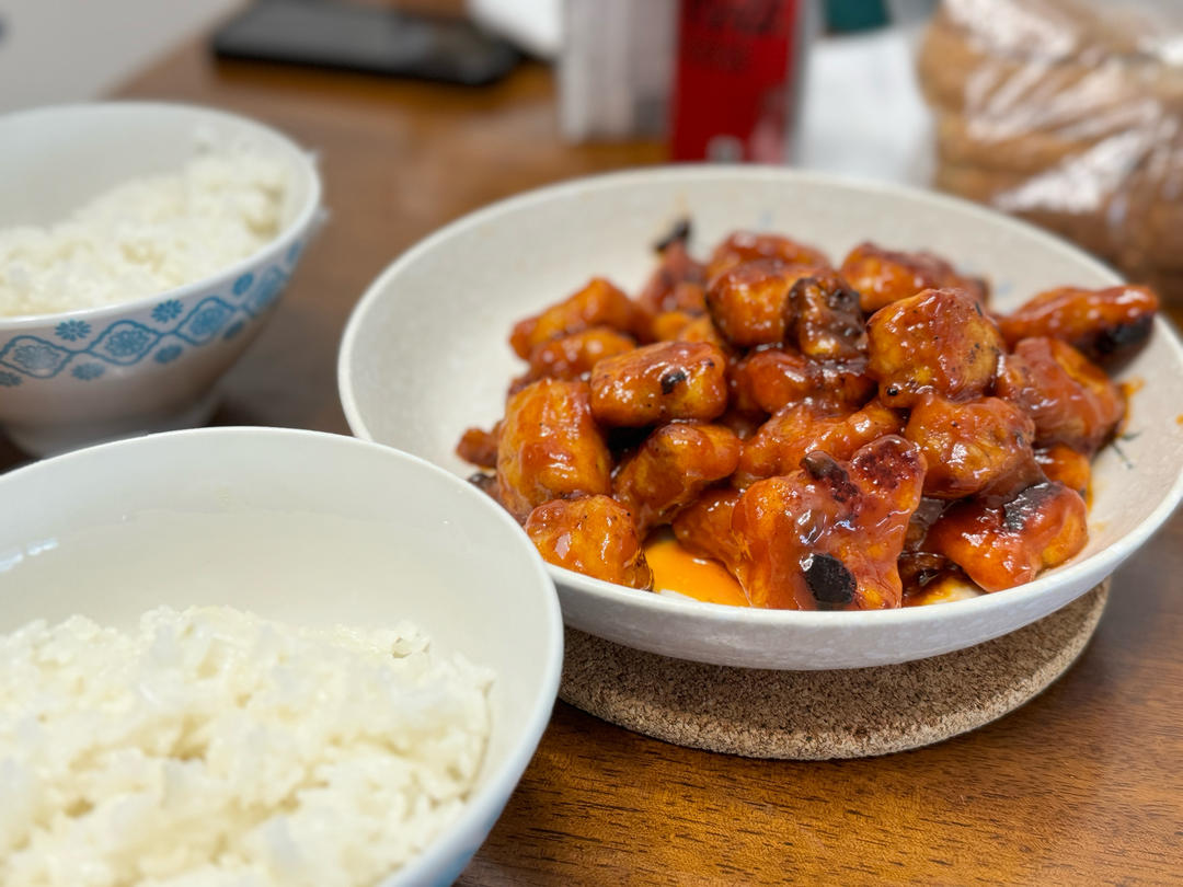 酸甜开胃超级下饭菜😋糖醋鸡胸肉🐔