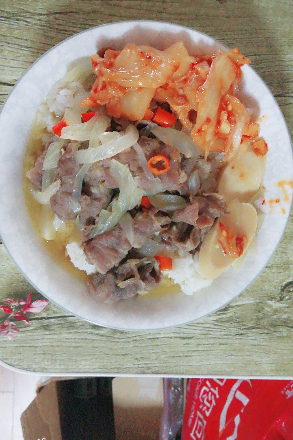 吉野家牛肉饭（牛丼）