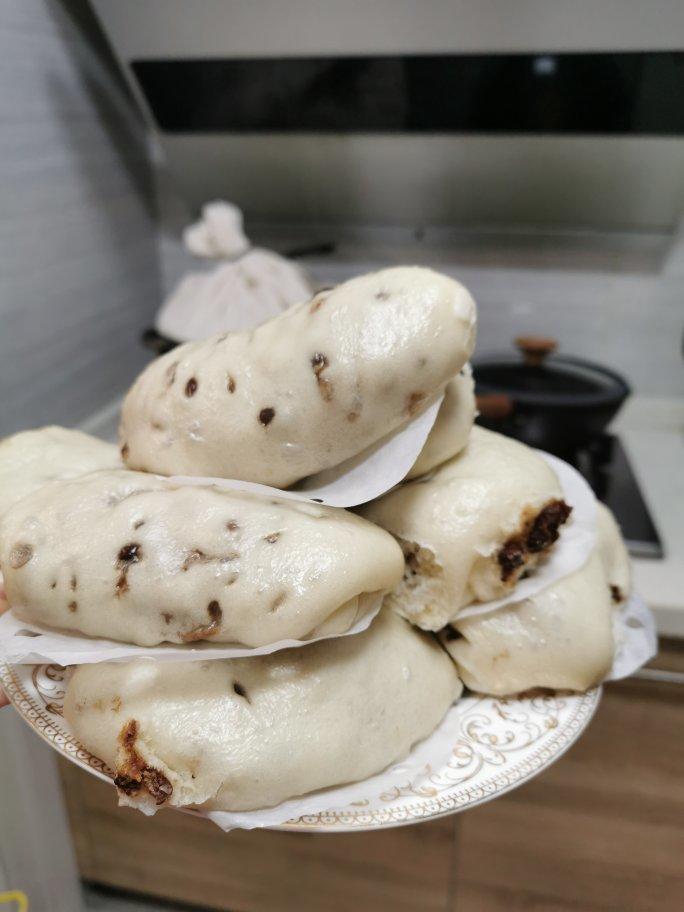 粒粒红豆馒头（附蜜红豆做法）