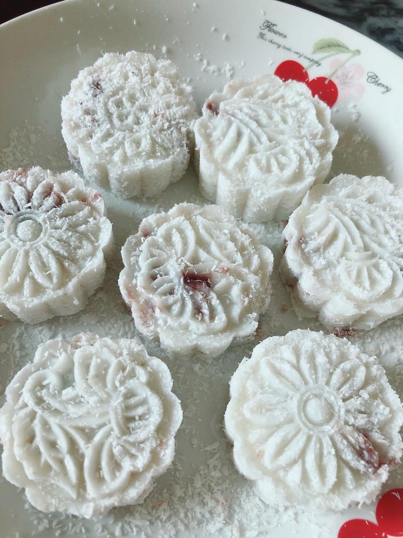 山药豆沙糕