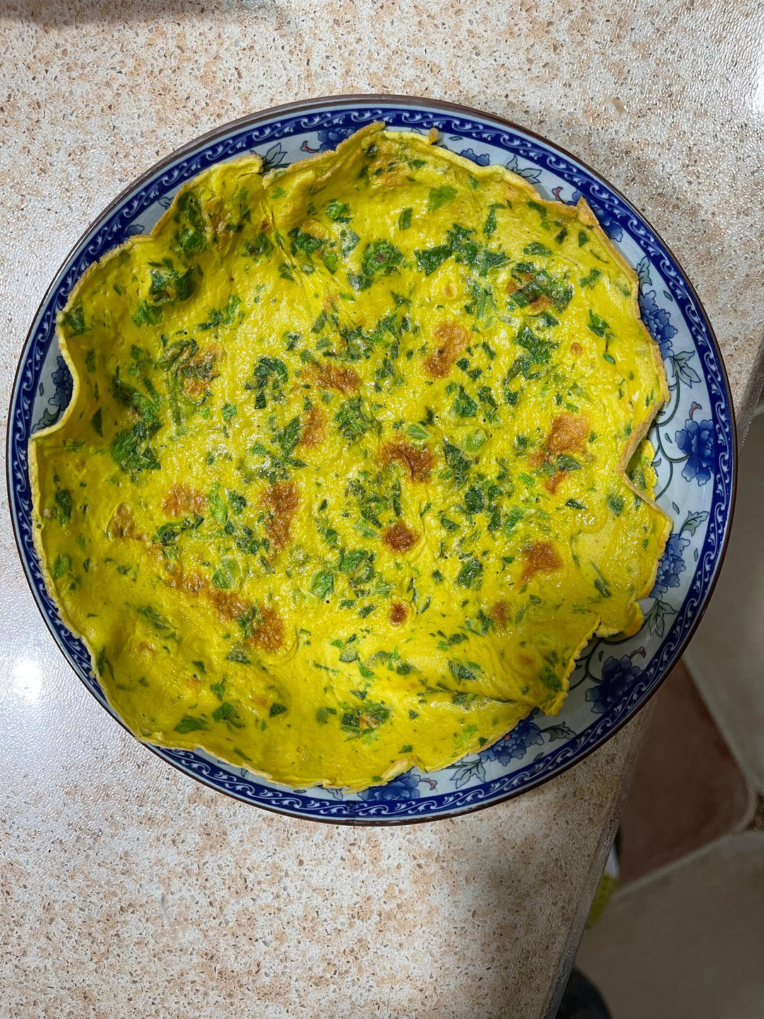 青菜鸡蛋饼（快手早餐）