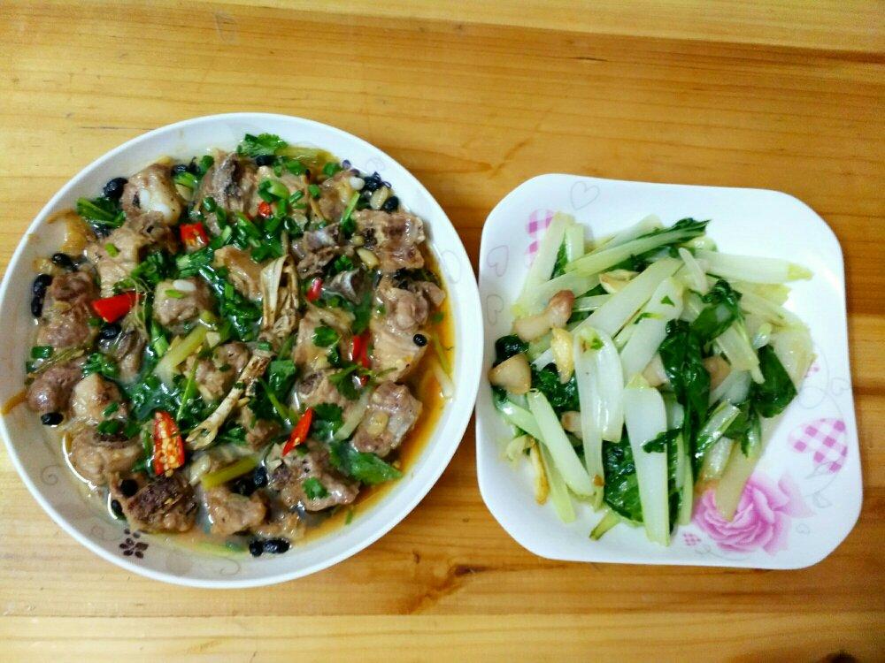 豆豉蒸排骨