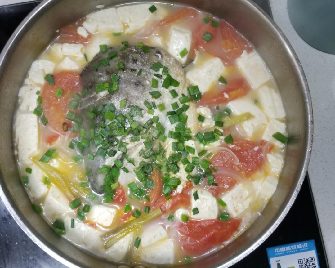 三文鱼头汤的做法