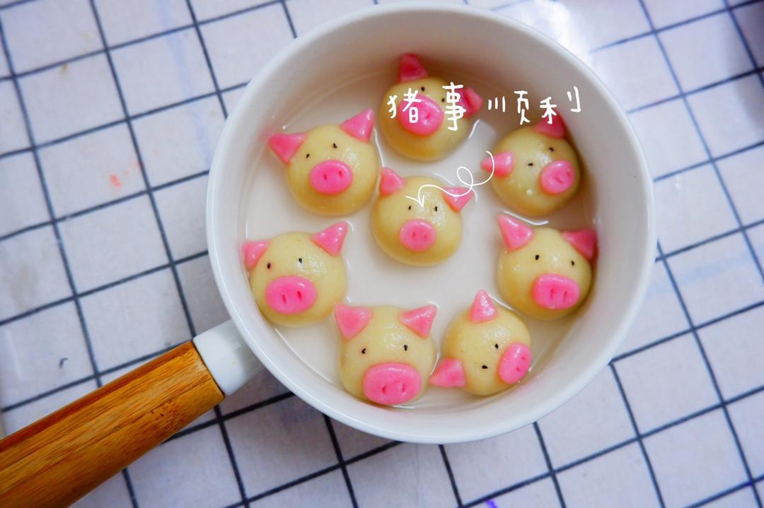小猪汤圆