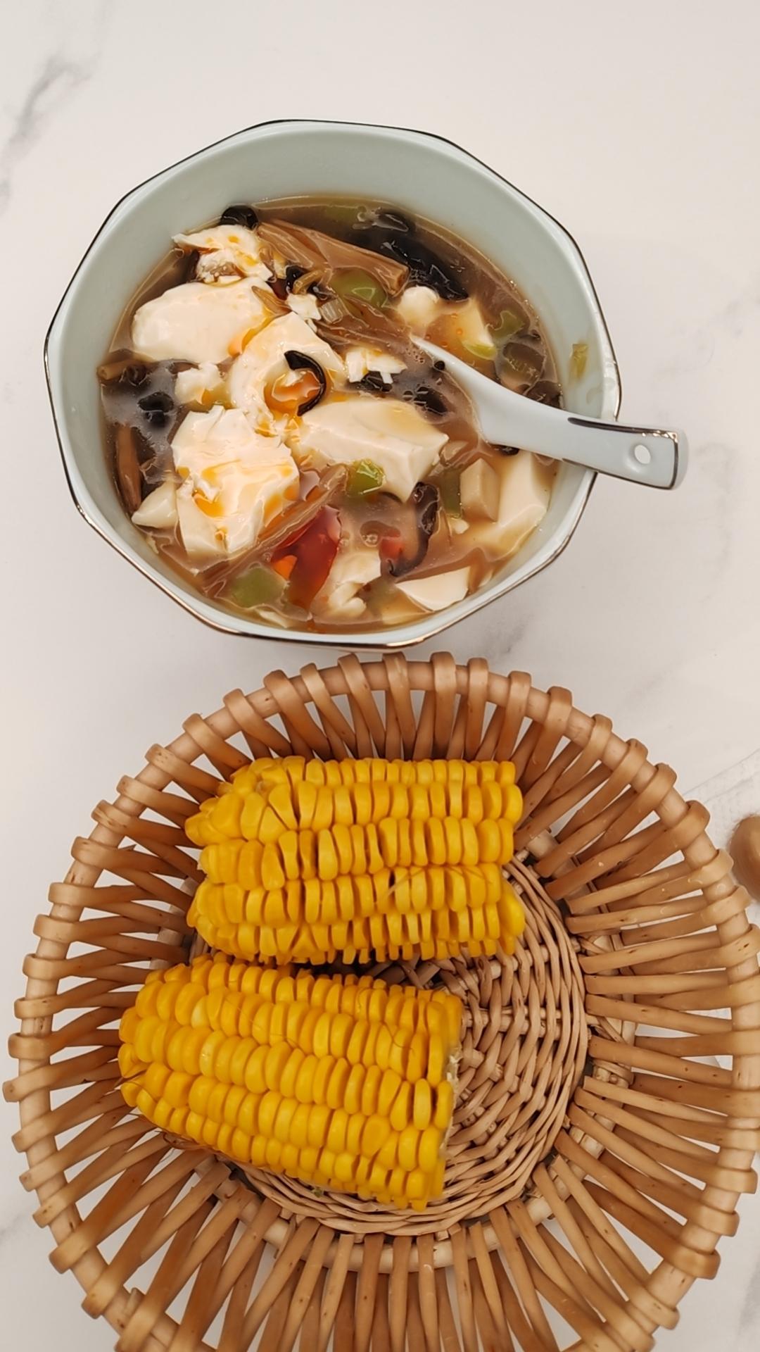 豆腐脑（内酯豆腐版）