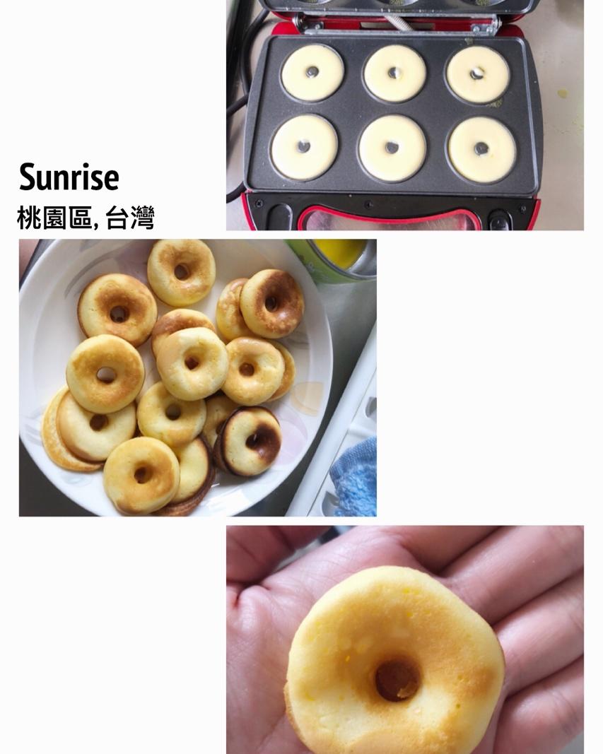 （烤箱版）松饼粉甜甜圈