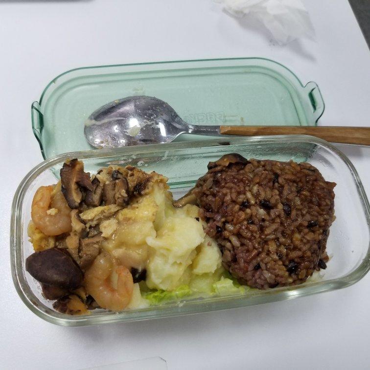 日式酱油烤饭团