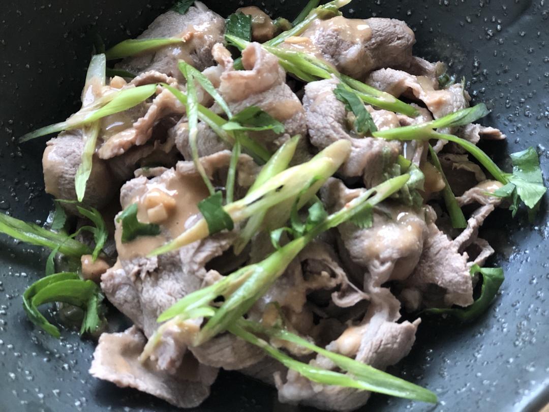 麻酱羊肉卷