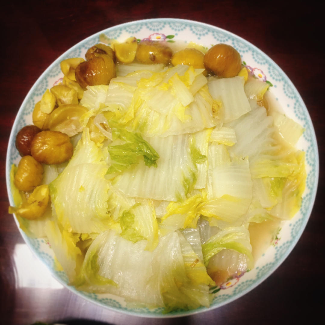 栗子烧白菜
