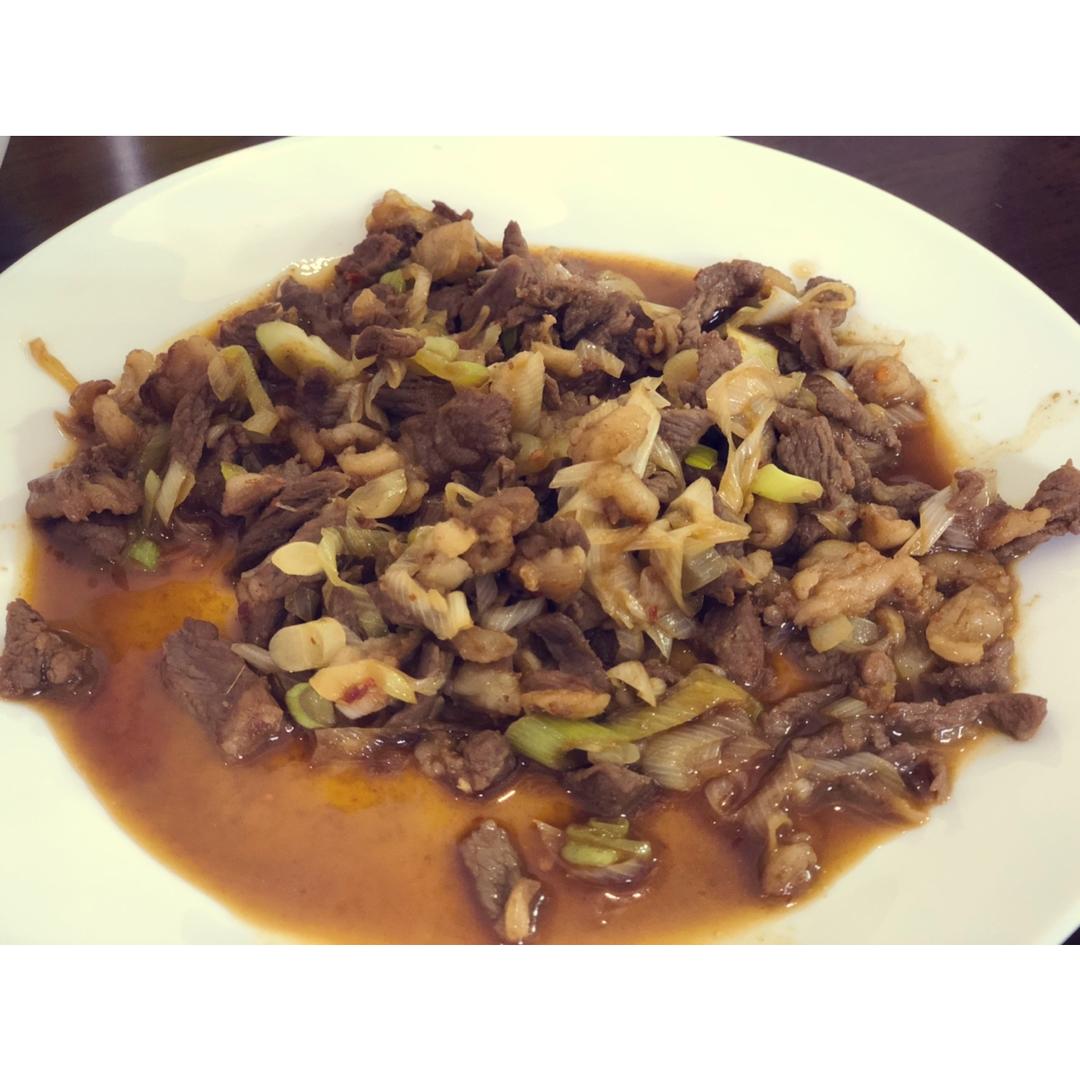 葱爆羊肉