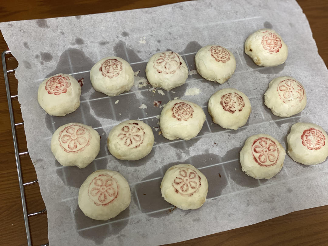 玫瑰鲜花饼【附玫瑰酱的做法】