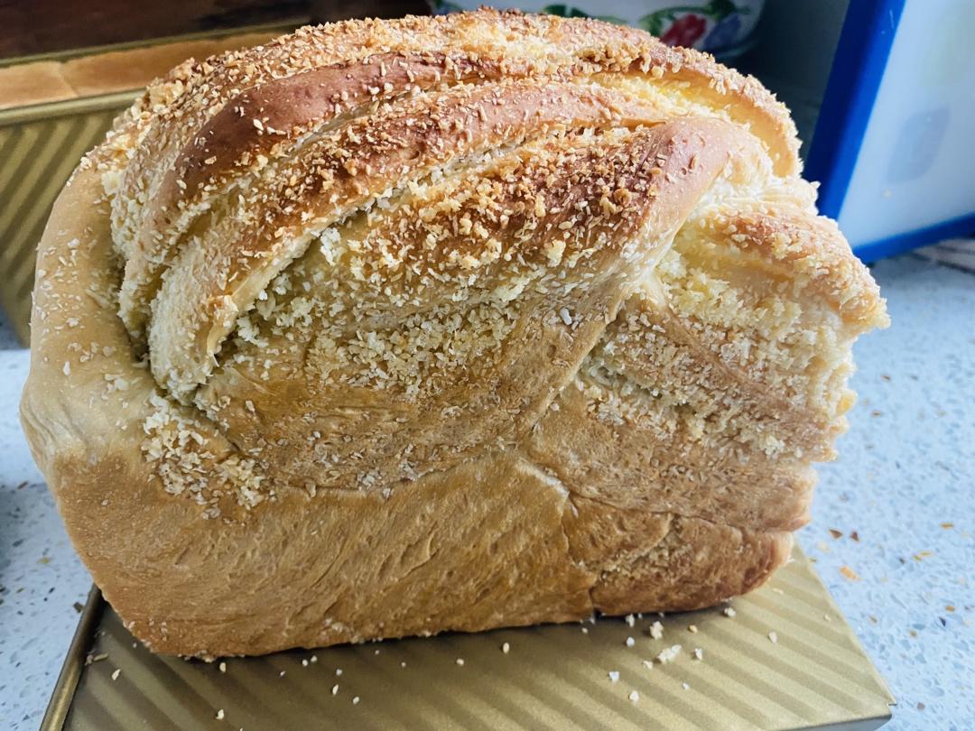 椰蓉吐司面包 Coconut Loaf