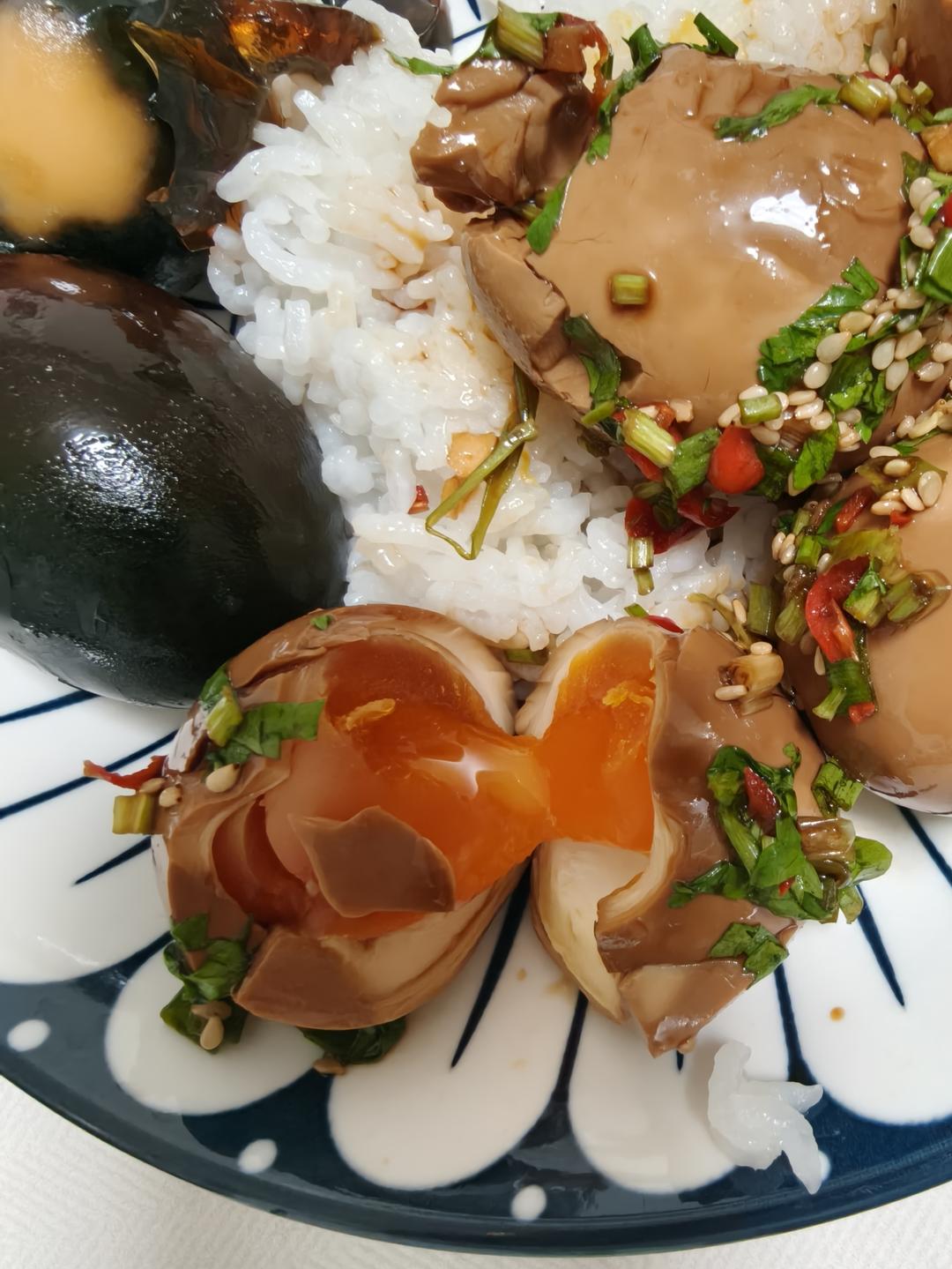 韩式溏心酱鸡蛋（辣、酸、嫩）