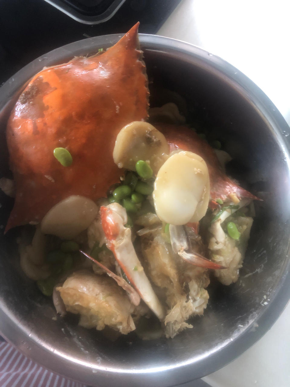梭子蟹炒年糕