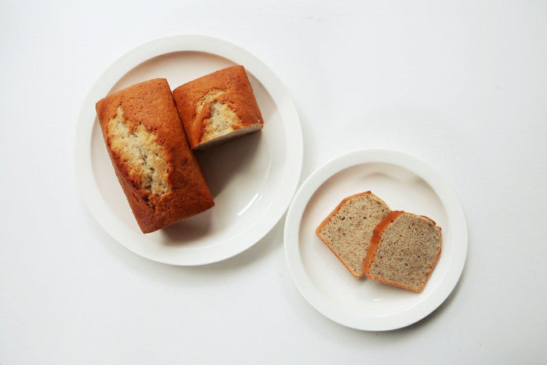 不用打发黄油的香蕉🍌磅蛋糕