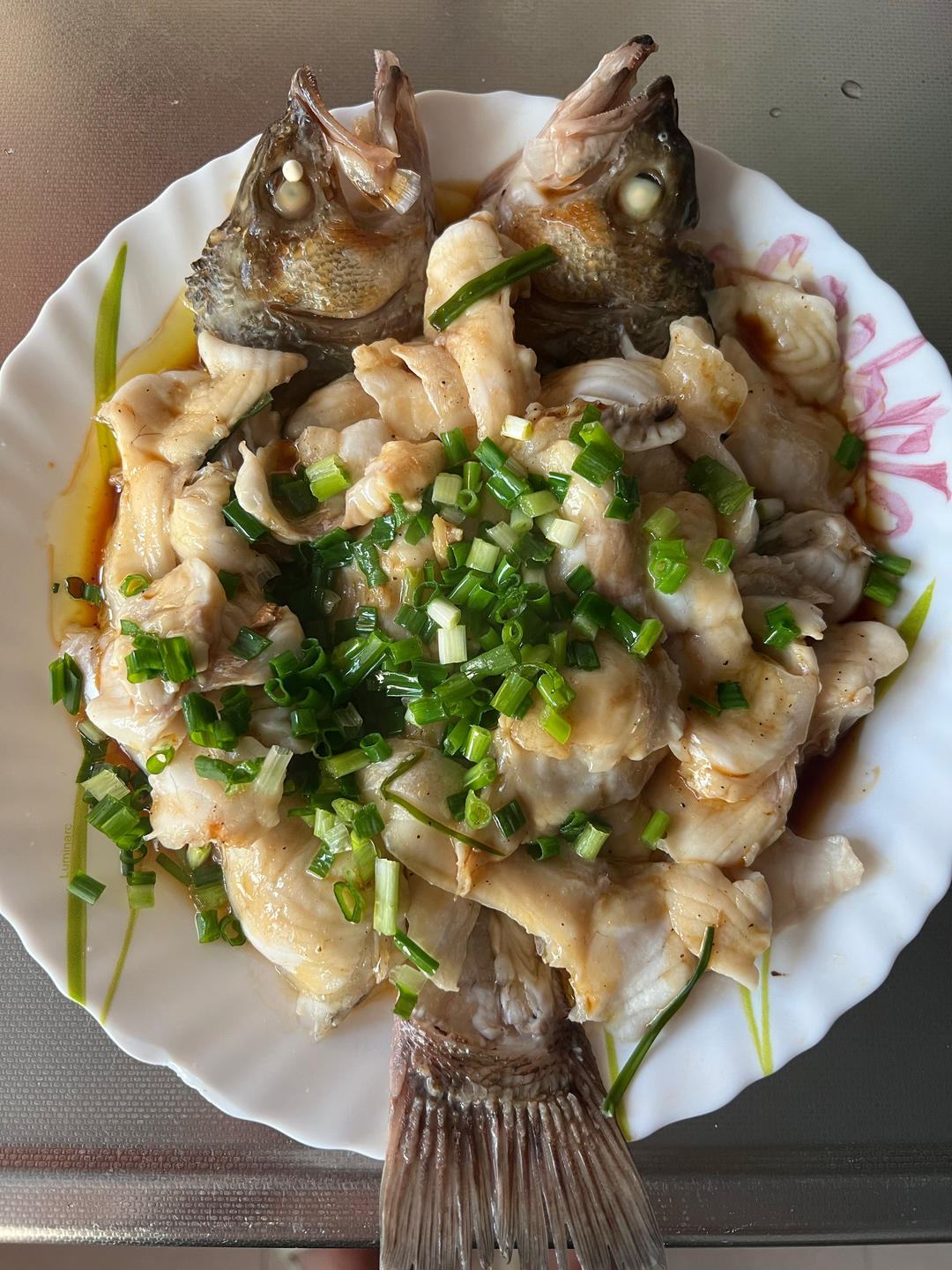 清蒸鲈鱼片