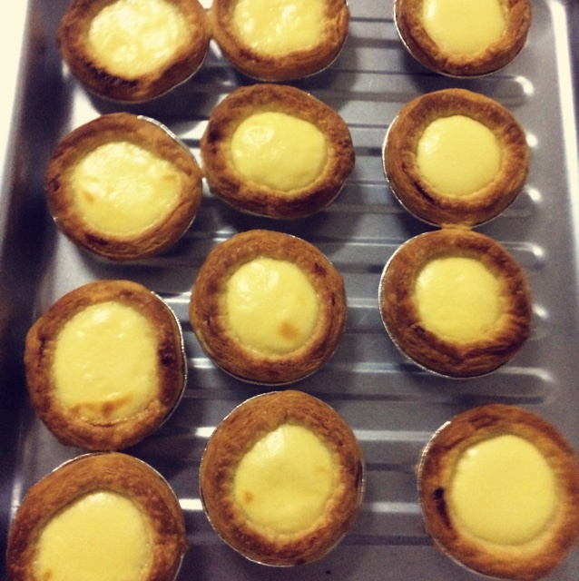 不加淡奶油蛋挞