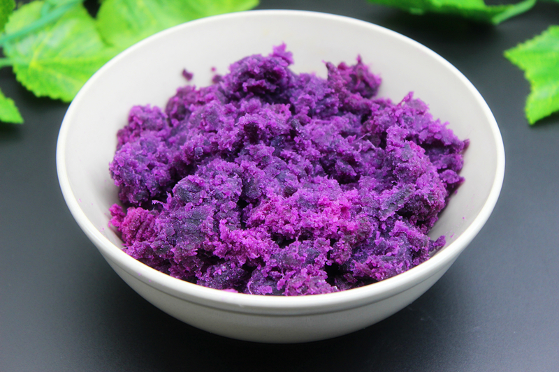 紫薯水晶饼的做法 步骤3