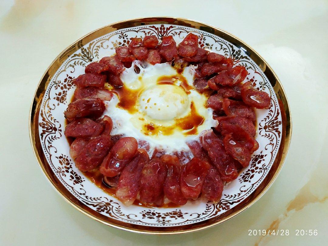 香肠蒸蛋