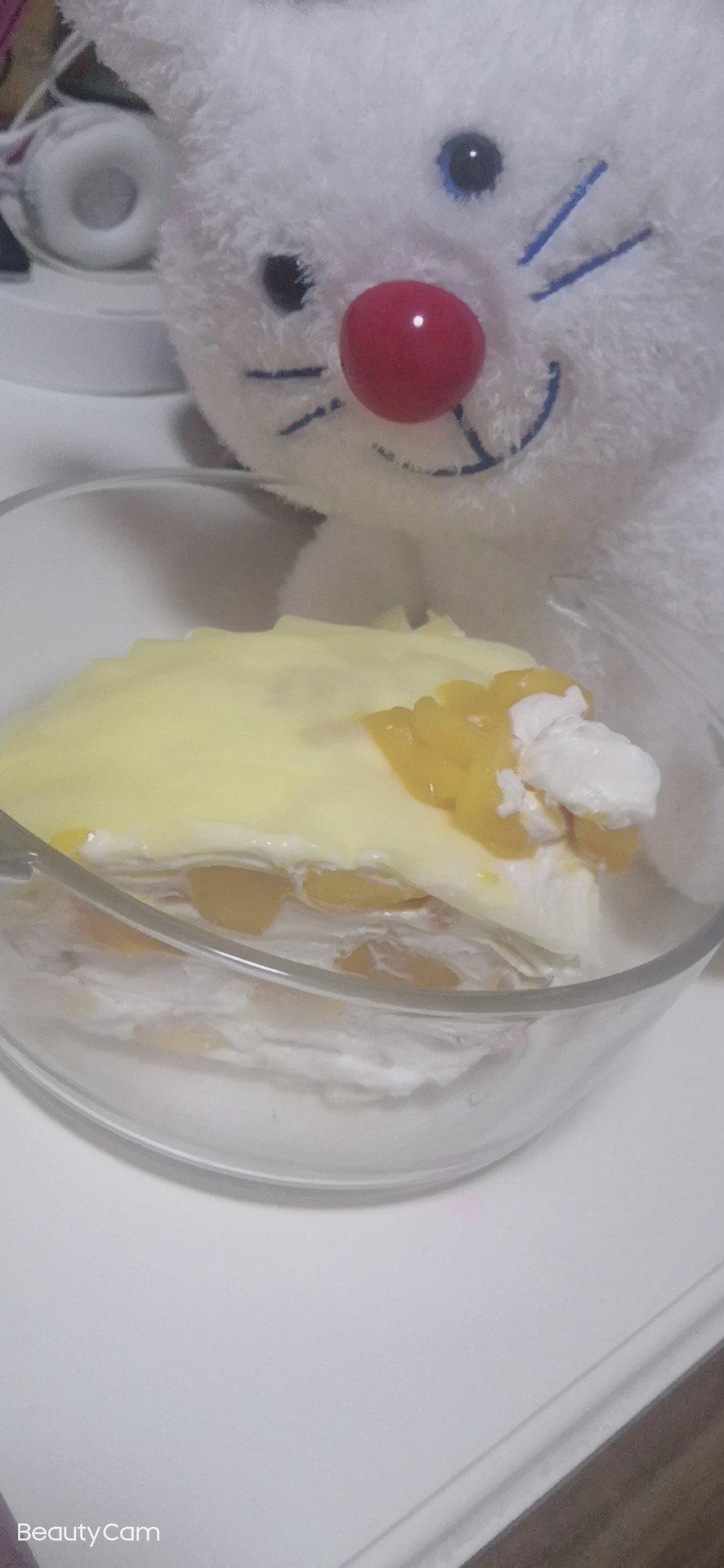 零基础做芒果千层蛋糕（8寸）