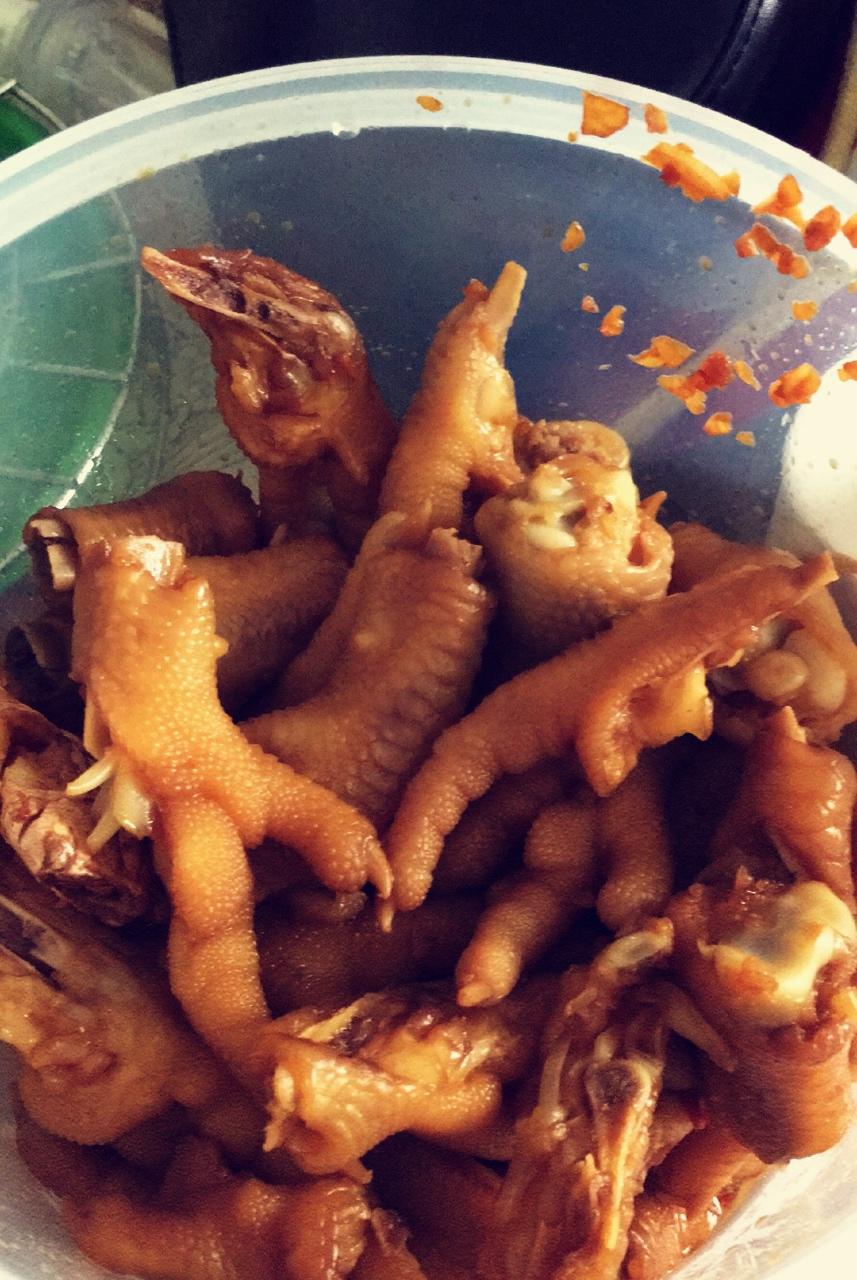 香辣蒜香凉拌爽脆鸡脚