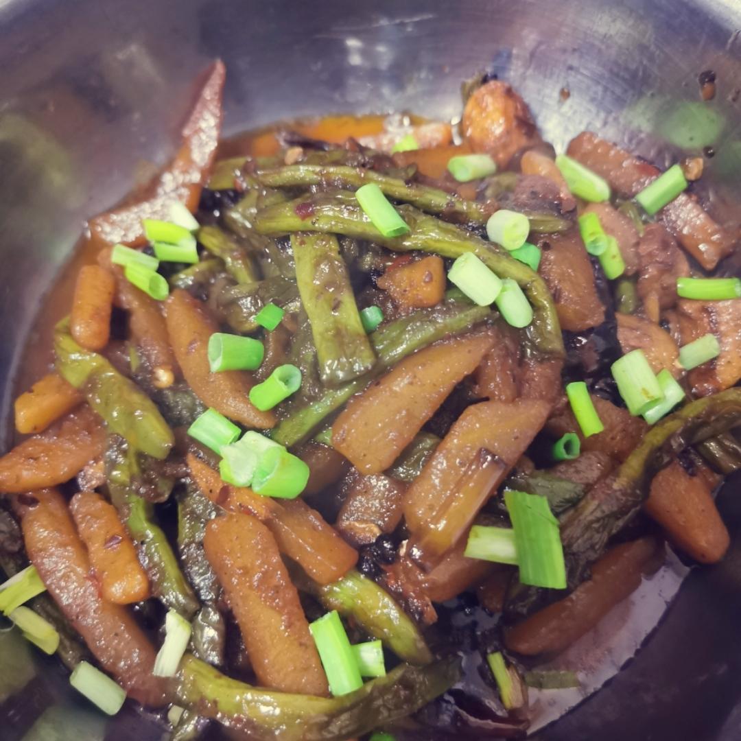 干煸豆角土豆