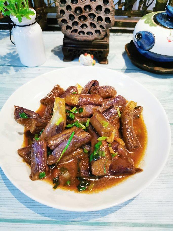 不费油❗不变色❗好吃下饭的青椒炒茄子