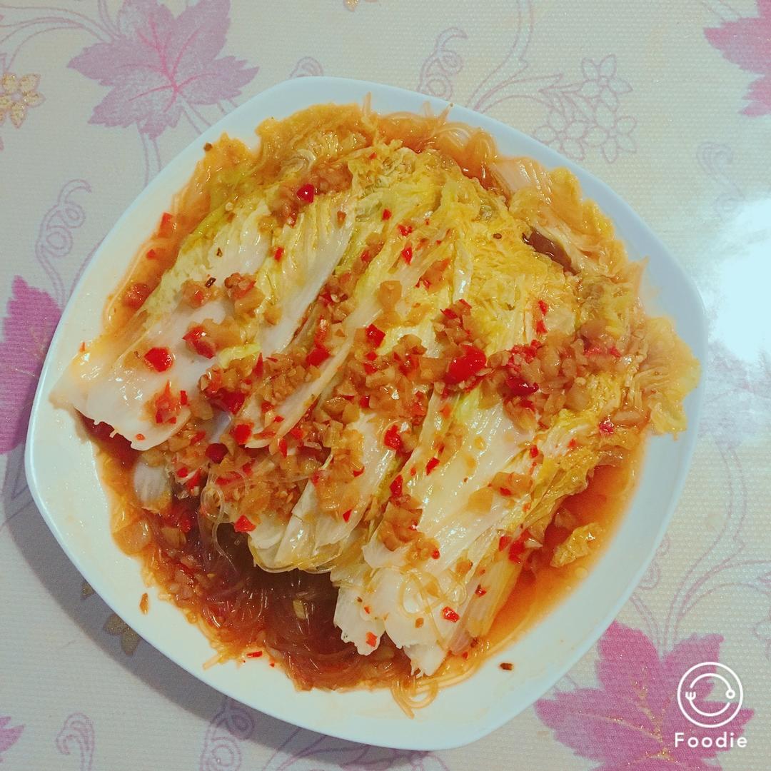 蒜蓉粉丝娃娃菜