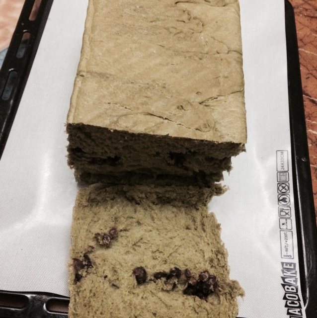 抹茶蜜豆土司