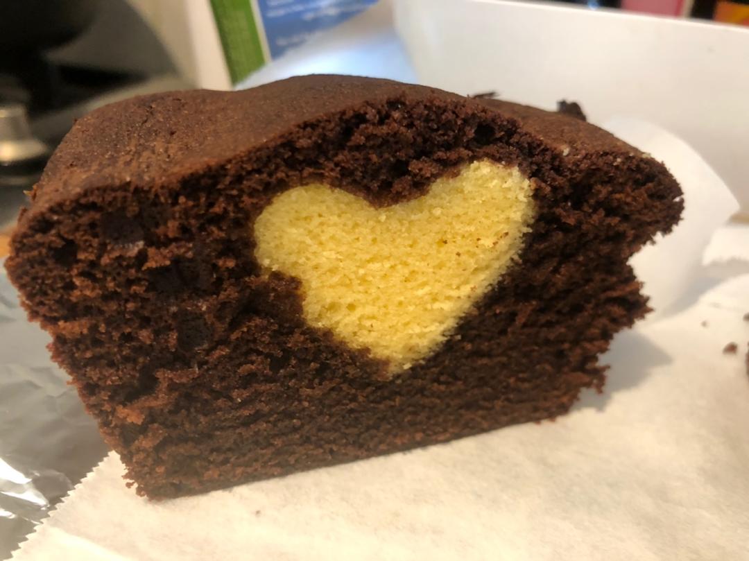 爱心巧克力蛋糕