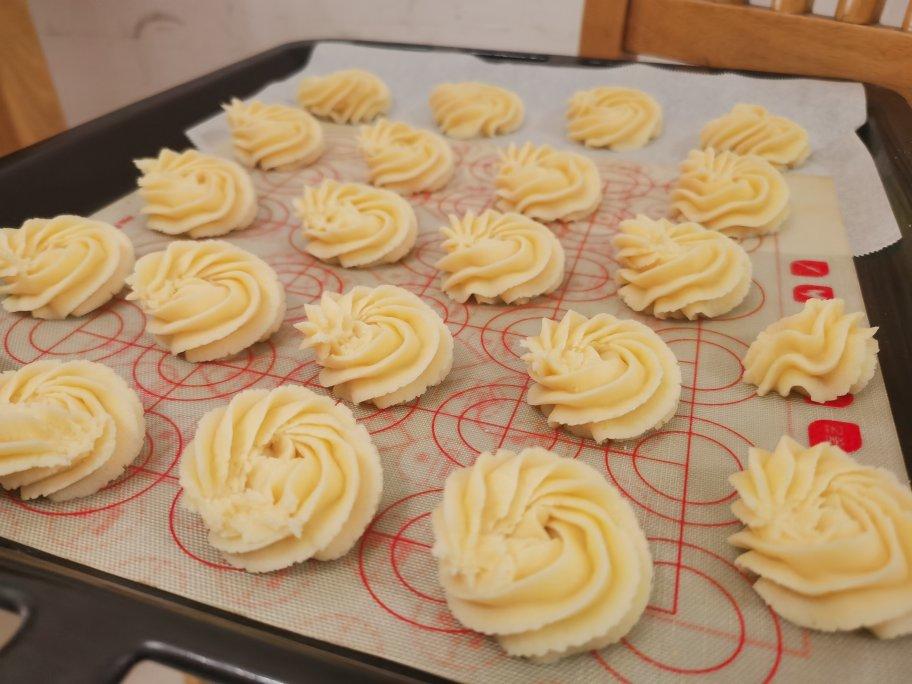 零失败花纹超级立体的黄油曲奇