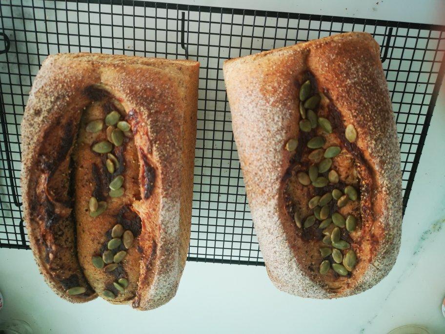 全麦胡萝卜营养吐司