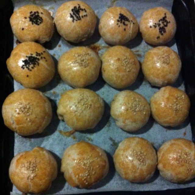 泳式鲜肉榨菜月饼
